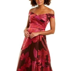 Adrianna Papell off-the-shoulder, Size 6